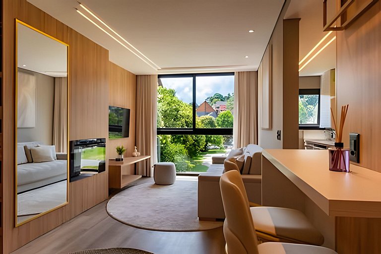 Apartamento de 2 suítes no Centro de Gramado