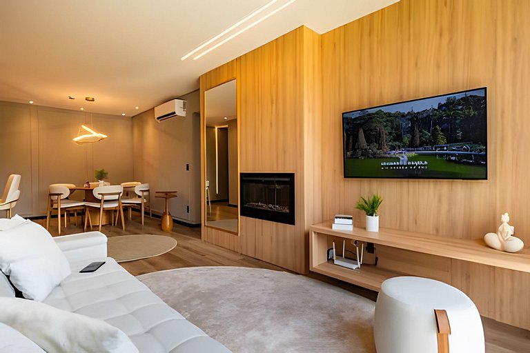 Apartamento de 2 suítes no Centro de Gramado
